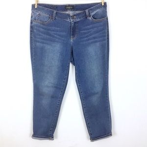 Talbots Flawless Five Pocket 14W Boyfriend Ankle